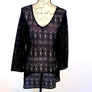 ▪️NWOT Cache Lace Tunic Top▪️